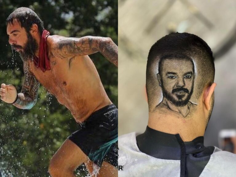 Survivor: Απίστευτο! Σχημάτισε στο κεφάλι του το πρόσωπο του Τριαντάφυλλου!