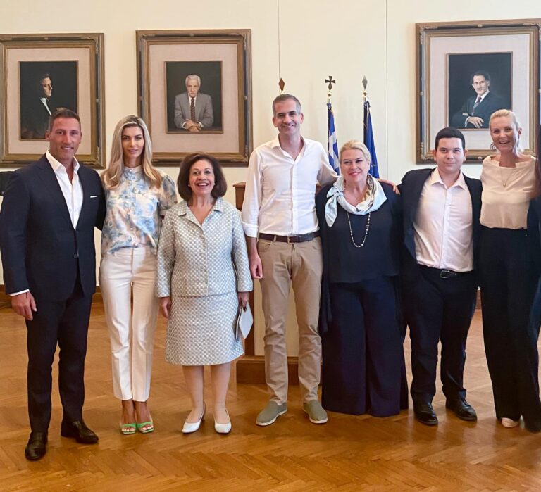 Η πριγίκιπισσα Αικατερίνη και το Lifeline Hellas ευχαρίστησαν τον Δήμαρχο Αθηναίων