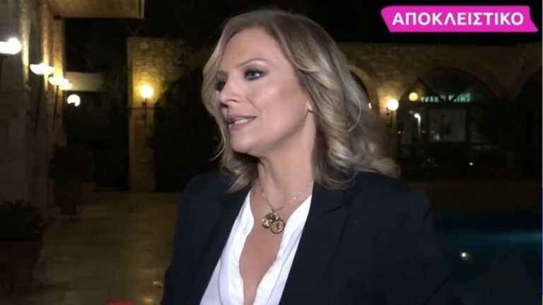 «Το ‘χω στημένο έτοιμο και…»: Η ξεκάθαρη απάντηση της Χριστίνας Λαμπίρη για την επιστροφή της στην τηλεόραση