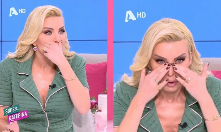Ο Αλεξάνδρου έριξε πακέτο στην Καινούργιου – Ξέσπασε σε κλάματα η παρουσιάστρια
