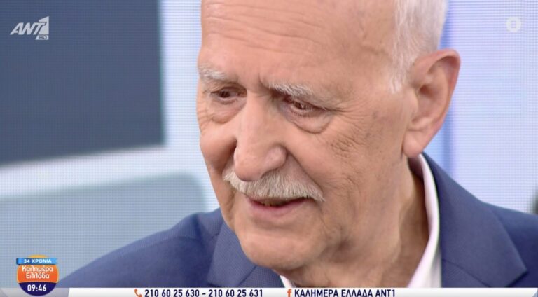 Καλημέρα Ελλάδα – Λύγισε ο Παπαδάκης στην τελευταία εκπομπή της ζωής του. Φινάλε μετά από 34 χρόνια