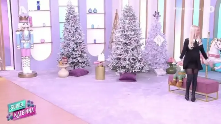 Η Καινούργιου στο πιο εντυπωσιακό πλατό της TV: «Αν τα παθαίνω αυτά στον 5ο μήνα, στον 9ο τι;»
