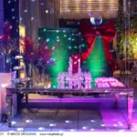 Το set up του 2 year anniversary party του Miel Beauty Bar and More