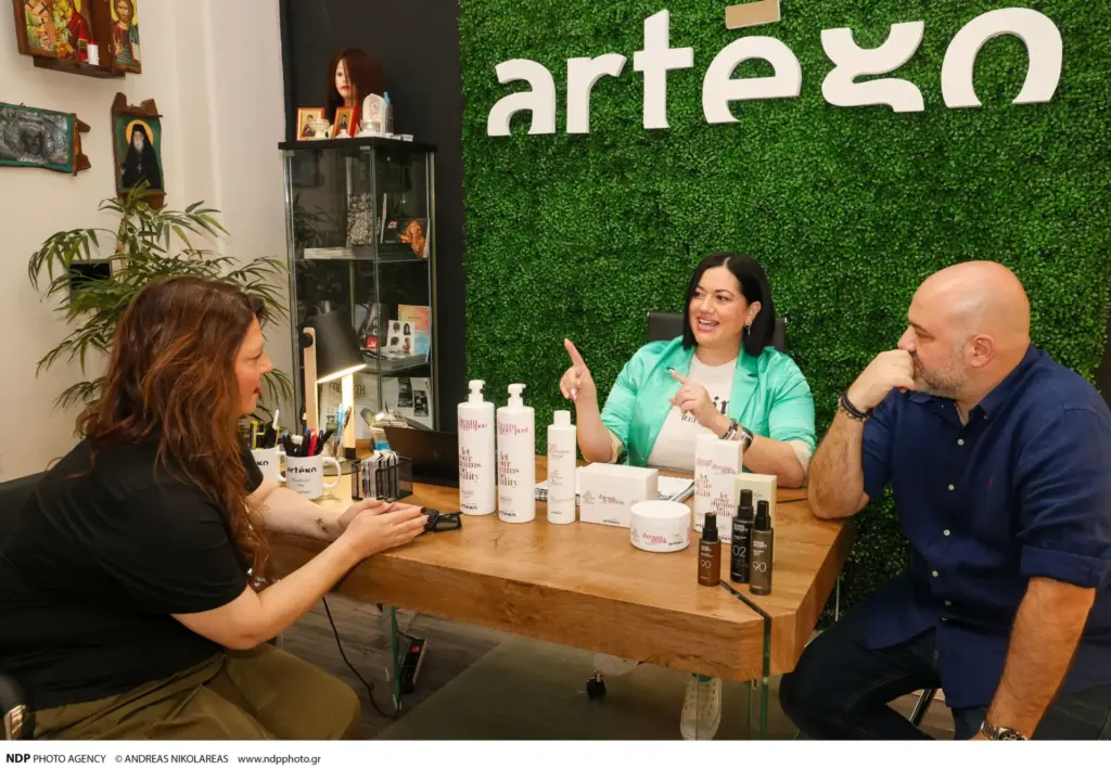 Κατερίνα Ζαρίφη - Ελπίδα Κατσάτσου - Νίκος Κατσάτσος