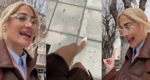 Έξαλλη η Τούνη με τους ταξιτζήδες – Περπατούσε για ώρα με τις γόβες λόγω της απεργίας touni