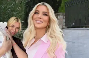 Καινούργιου: Η πρώτη φωτό στο σπίτι με το μωρό, χωρίς ίχνος μακιγιάζ και το μακροσκελές μήνυμα kenourgiou