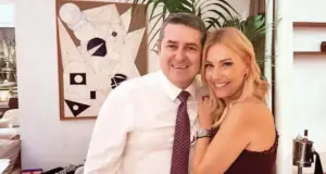 Τραγικές ώρες για την Τίνα Μεσσαροπούλου – Χαροπαλεύει ο σύζυγός της Γιώργος Μυλωνάκης tina