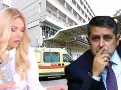 Τίνα Μεσσαροπούλου: Μια σκιά στους διαδρόμους του Ευαγγελισμού – Άυπνη και εξαντλημένη στο πλευρό του Μυλωνάκη tina