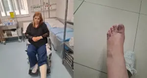 Σοκαριστικό ατύχημα για τη Βάσια Παναγοπούλου vasiapanagopoulou