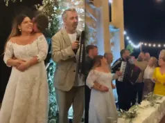 Χατζηπαναγιώτης: Οι πρώτες δηλώσεις μετά τον γάμο της Μπάρκα: «Χαίρομαι πολύ που είναι ευτυχισμένη» Δανάη Μπάρκα γάμος Φάνης Μπότσης Χρήστος Χατζηπαναγιώτης νύφη Μεσσηνία Happy Day