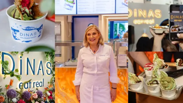 Ντίνα Νικολάου chef opening κατάστημα DINAS eat real Πανόρμου φαγητό