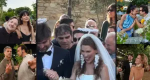 Μελία Κράιλινγκ: Η Ελληνίδα ηθοποιός του «Emily in Paris» παντρεύτηκε τον αγαπημένο της στην Σύρο gamos