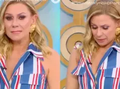Ξέσπασε σε κλάματα η Καραβάτου – Τι συνέβη Κατερίνα Καραβάτου κλάματα εκπομπή Σαββατοκύριακο Παρέα Χαρούλα Χριστάκη Πανελλαδικές