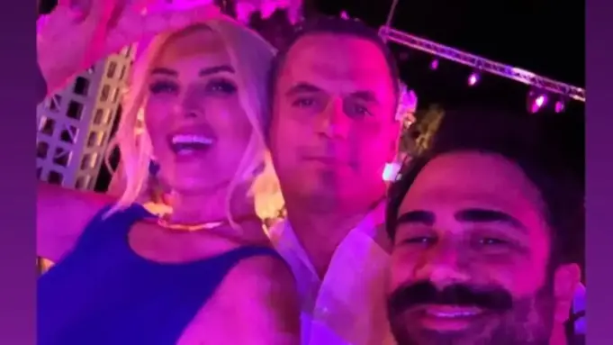 Κατερίνα Καινούργιου: Σπάνια βραδινή έξοδος με τον Παναγιώτη Κουτσουμπή Κατερίνα Καινούργιου Παναγιώτης Κουτσουμπής γάμος Χρήστου Αποστολόπουλου Λαγονήσι