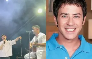 Αγνώριστος ο Πέτρος Μπουσουλόπουλος! Η εμφάνιση – έκπληξη στη συναυλία του Apon Πέτρος Μπουσουλόπουλος Apon συναυλία θέατρο Βράχων κιθάρα τραγούδι Panik Records