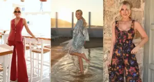 Η Καινούργιου ταξιδεύει για Κυκλάδες – Οι φωτό από το ταξίδι με το μωρό kainour-giou