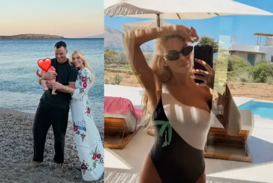 Καινούργιου – Κουτσουμπής: Στην παραλία με την κόρη τους – Έτσι πέρασαν την Κυριακή τους katken