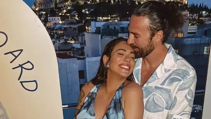 Ευρυδίκη Βαλαβάνη – Γρηγόρης Μόργκαν: Βάφτισαν τον γιο τους! Η πρώτη φωτό και η νονά valavani-1