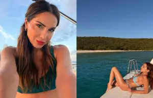 «Αν δεν είχες πειράξει τα χείλη θα ήσουν όμορφη όπως παλιά», γράφουν στη Βανδή Δέσποινα Βανδή Βασίλης Μπισμπίκης διακοπές σκάφος ηλιοβασίλεμα θάλασσα Instagram ρούχα στυλ