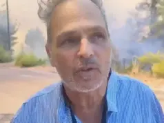 Ένα με τις φλόγες ο Σταμάτης Γαρδέλης gardelis