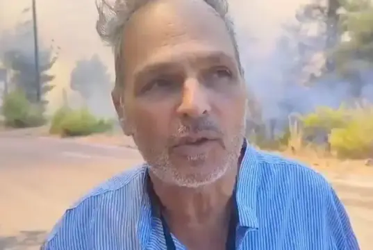 Ένα με τις φλόγες ο Σταμάτης Γαρδέλης gardelis