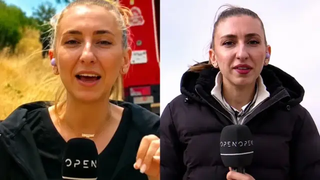 Η δημοσιογράφος του OPEN, Μαρία Σιαμπάνου.