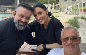 Ο Γιώργος Ντάβλας στην αγαπημένη του Κέρκυρα – Στο Toula’s Seaside davlas